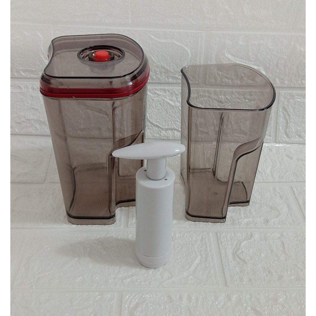 Bộ cốc đựng nước ép, chứa bã máy ép chậm SAVTM JE07 JE31 JE35 JE32 có bơm hút chân không