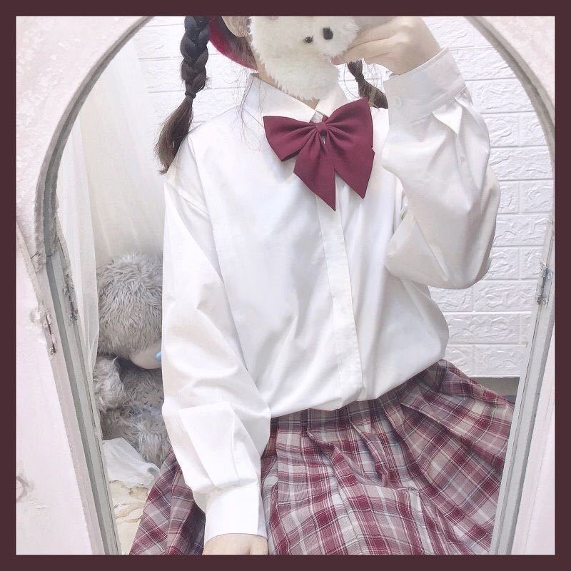 Áo len cardigan phong cách nữ sinh Nhật Bản