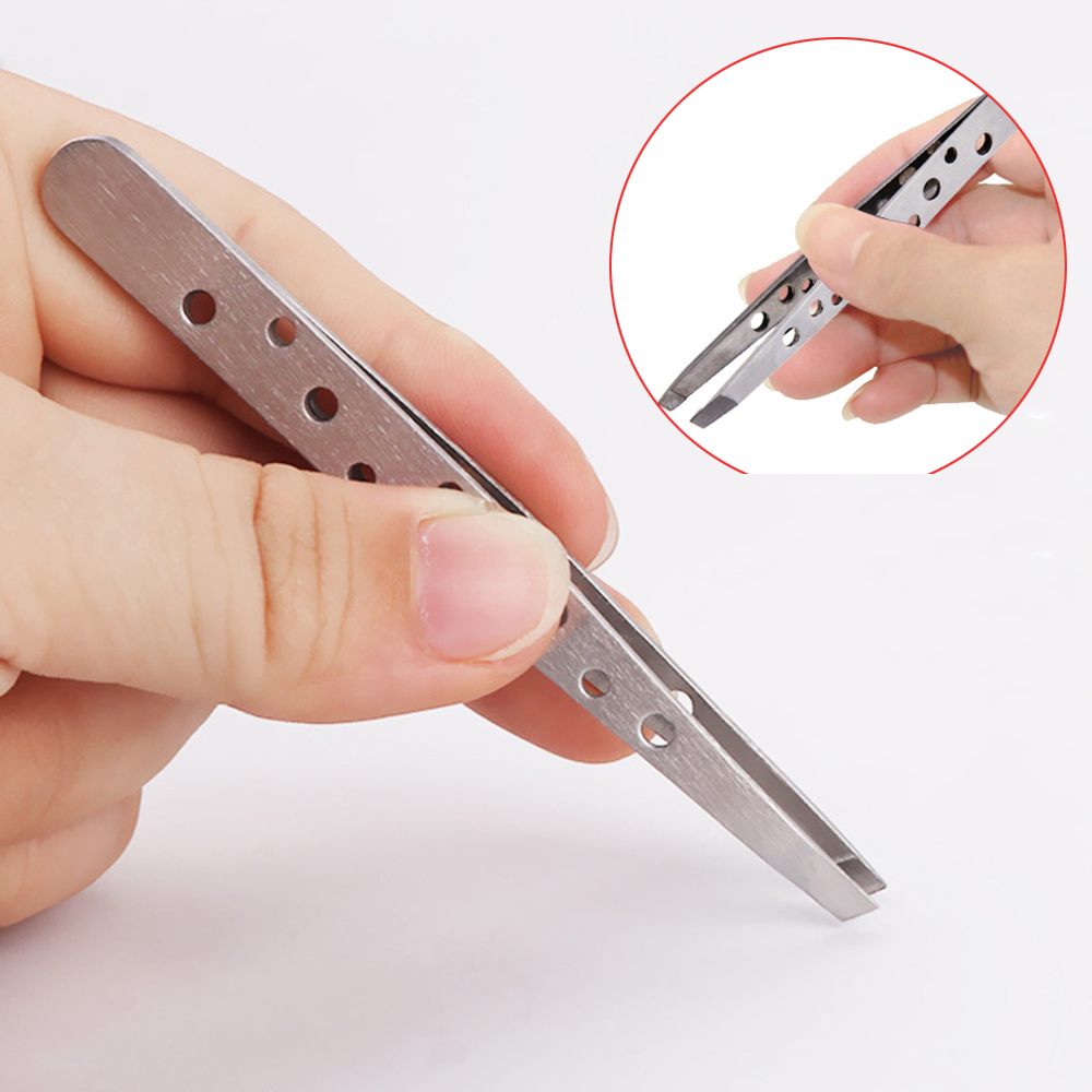 Nhíp Nhổ Lông Mày Bằng Thép Không Gỉ Chuyên Nghiệp