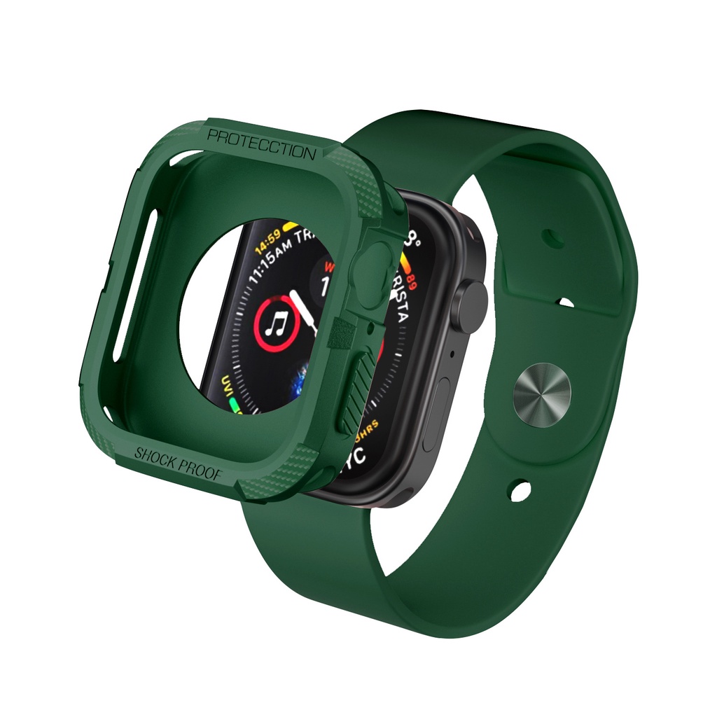 Ốp Case Shock Proof Vỏ Bảo Vệ Đồng Hồ Apple Watch 7 Size 41/45mm