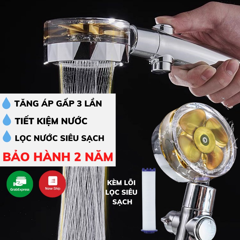 Vòi Hoa Sen Vòi Sen Tăng Áp Cao Cấp Điều Chỉnh Độ Mạnh Yếu Của Nước PAPAA.HOME