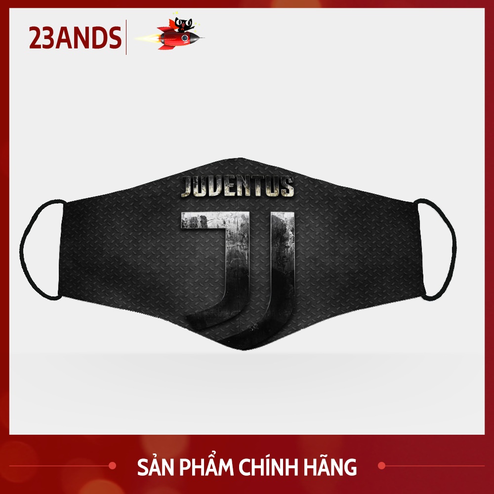 Khẩu Trang Vải Việt In Hình J.u.v.e.n.t.u.s 7 23ANDs Khẩu Trang Vải Việt In Hình J.u.v.e.n.t.u.s 7 23ANDs Chất Liệu Po