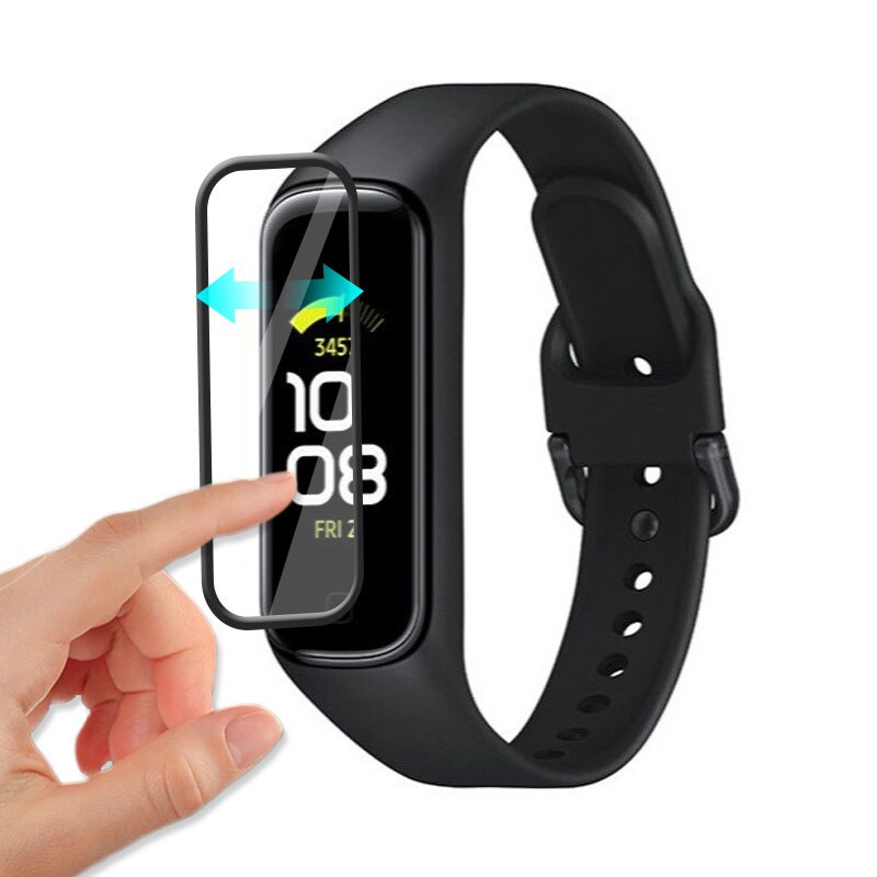 1/ 2/ 3/ 5 Kính cường lực 3D bảo vệ màn hình cao cấp cho đồng hồ thông minh Samsung Galaxy Fit 2 / Fit2 / R220