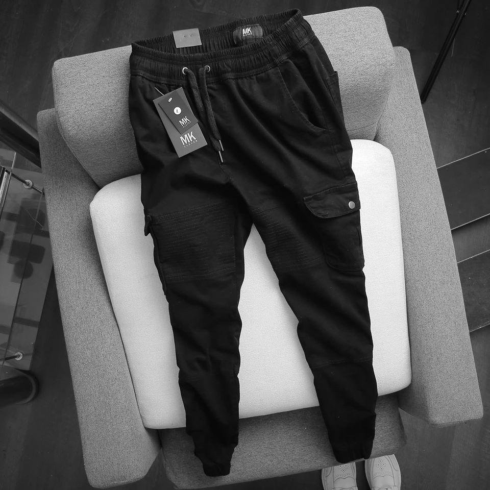 Quần Jogger KaKi Túi Hộp