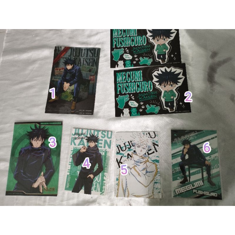 Postcard jujutsu kaisen chú thuật hồi chiến