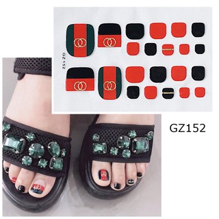 Miếng dán móng chân - Nail Wraps (22 miếng dán khô)