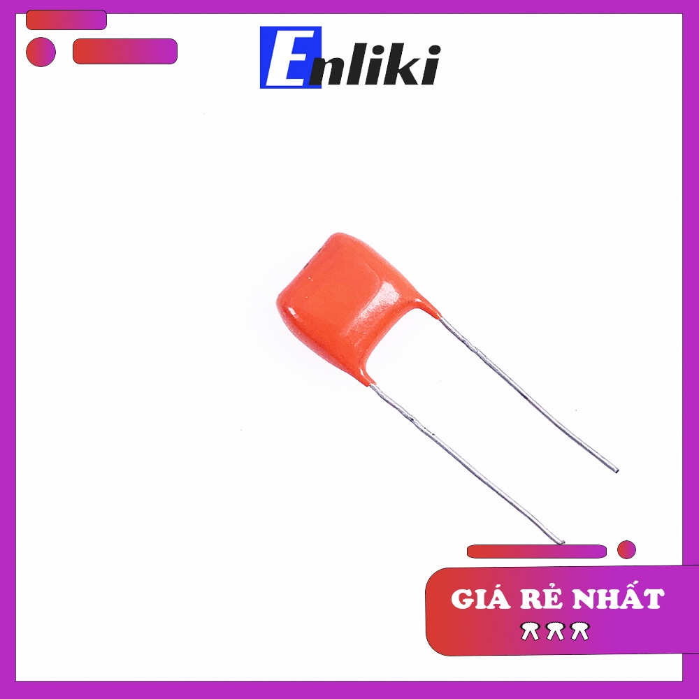 Tụ 1uF 105 63V PHILIPS  Màu Cam 7.5mm