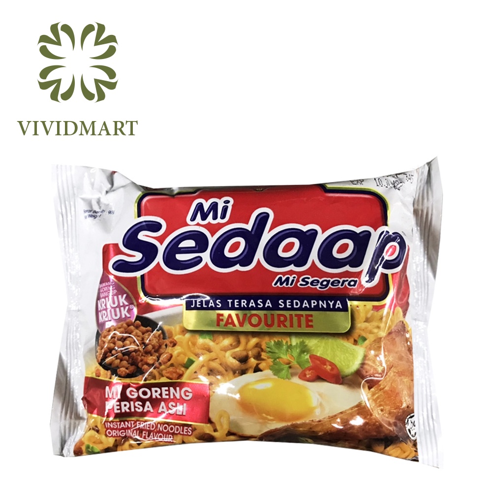 [Gói lẻ] MÌ XÀO KHÔ ĂN LIỀN GORENG SEDAAP 05 VỊ: GÀ RÁN, CAY, KHÔNG CAY, SA TẾ TÔM, ỚT XANH – INDOMIE INDONESIA – GÓI87G | BigBuy360 - bigbuy360.vn