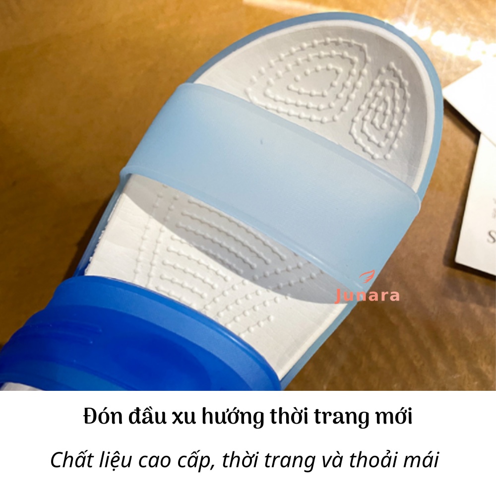 Dép nhựa quai ngang đi biển phiên bản Hàn siêu đẹp chống trơn trượt
