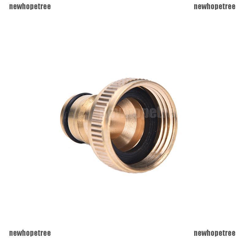 2 đầu nối ống nước bằng đồng thau 3/4&quot;