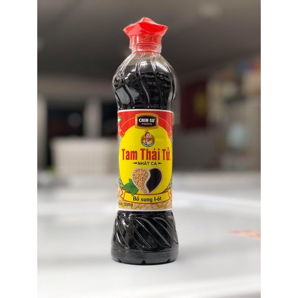 Nước tương tam thái tử nhất ca 500ml date mới