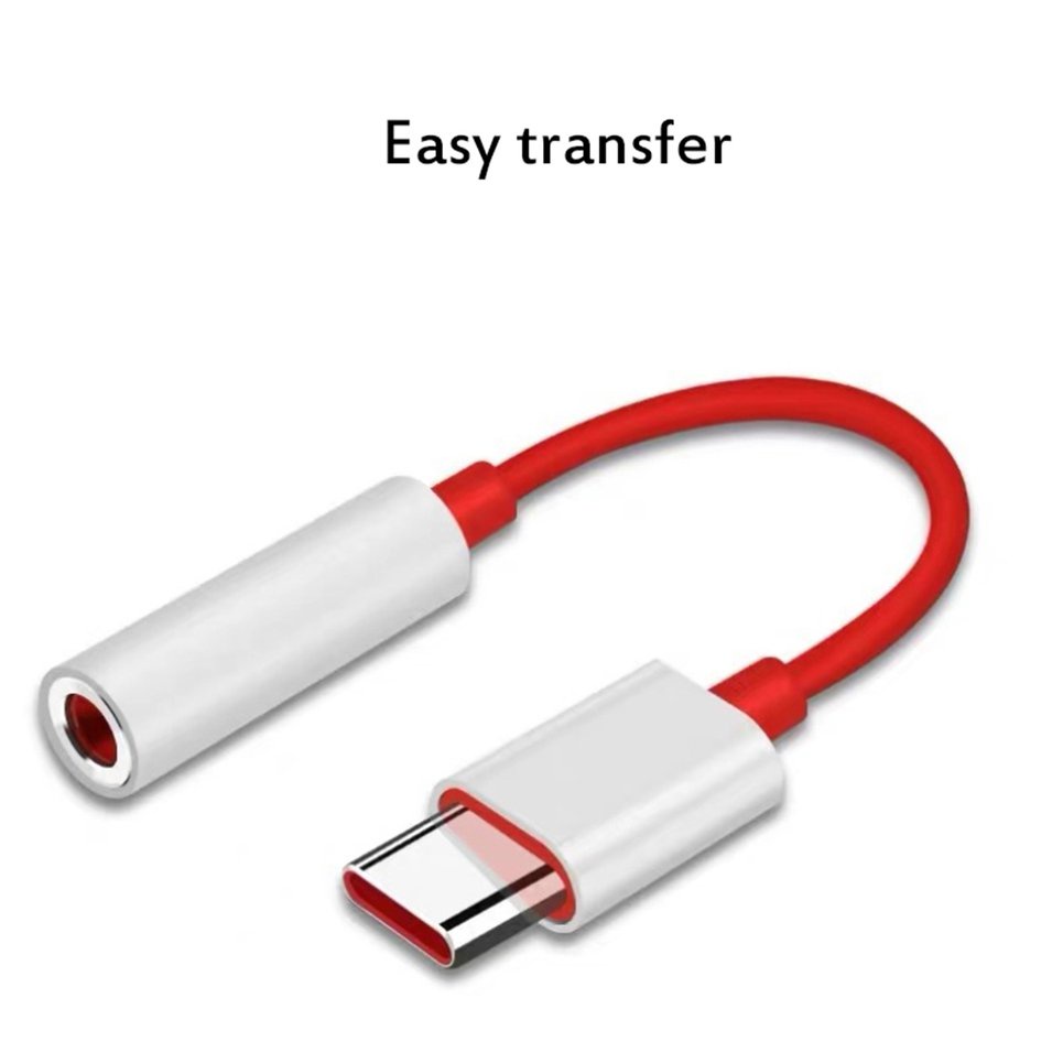 Type C To 3.5mm Audio Headphone Cable Adapter For Oneplus Converter Cable