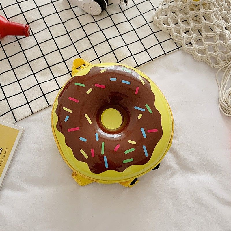 Balo cho bé  mầm non hình bánh Donut