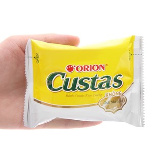 BÁNH ORION CUSTAS KEM TRỨNG 23.5G