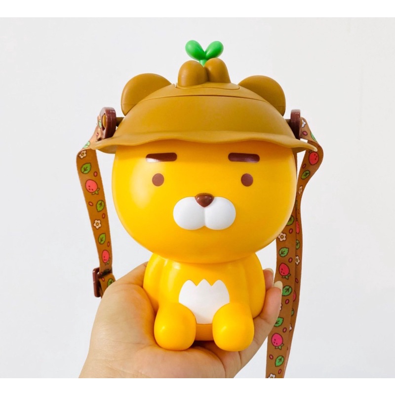 Bình Nước Line Friends Gà Sally , Pikachu , Ryan Kakao , Gấu Brown