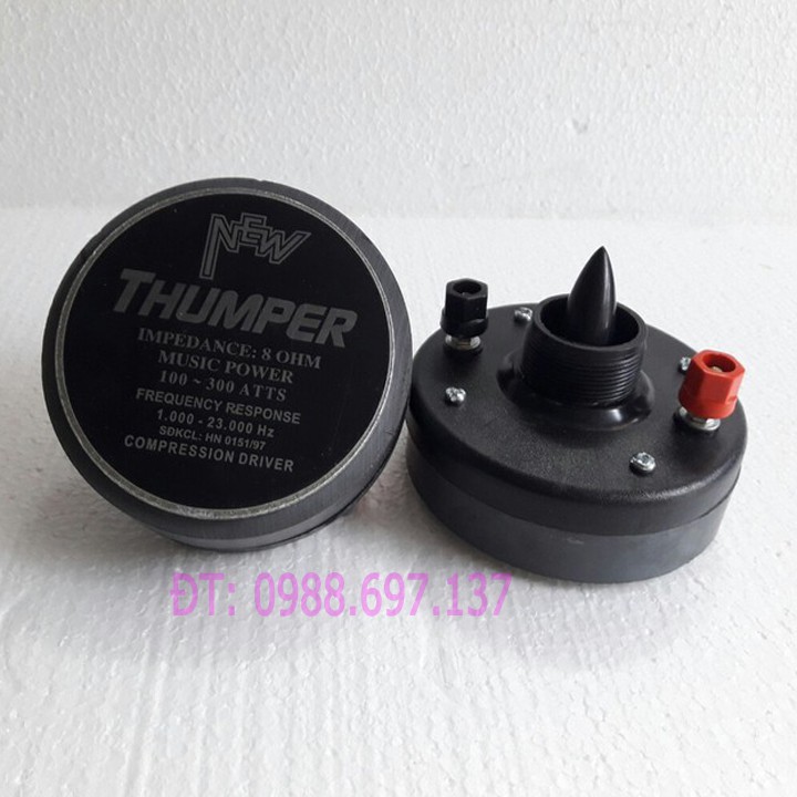 2 LOA treble kèn thumper từ 100 Coil 30 - trép kèn sân khấu