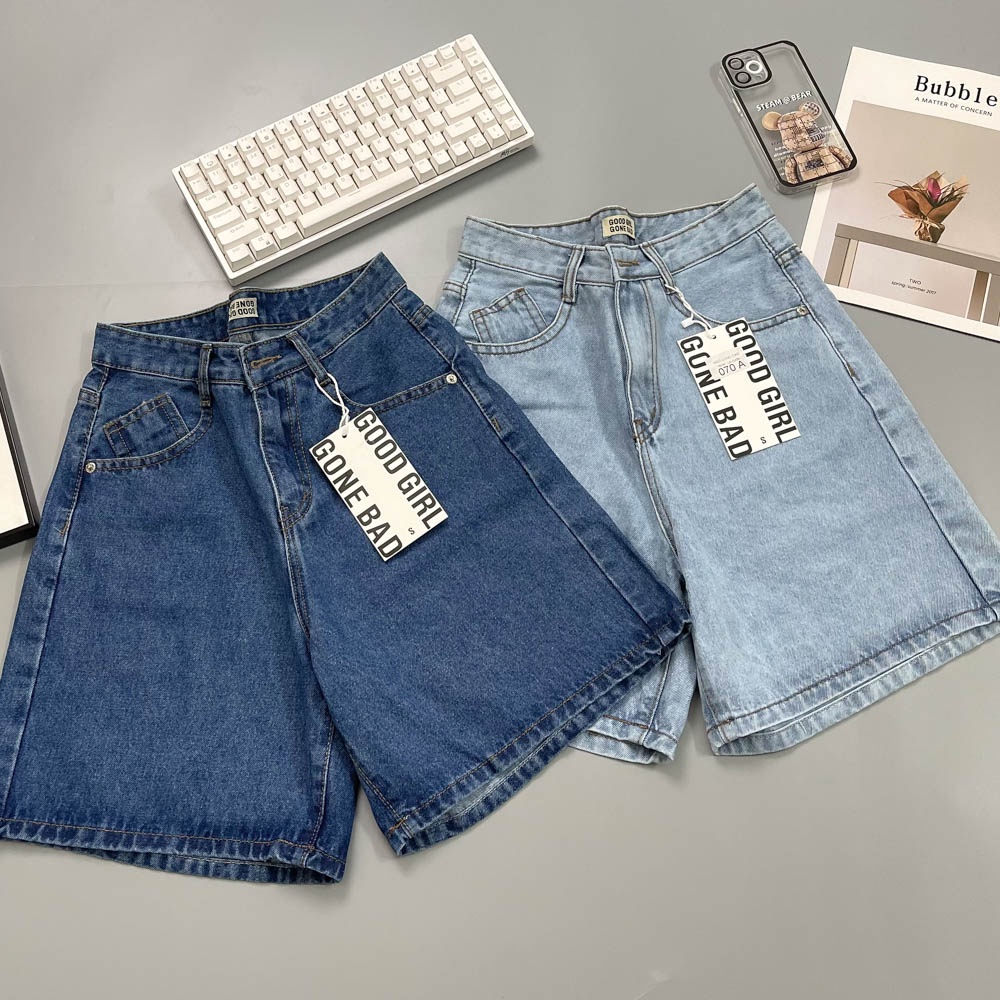 (Hot Trend) QUẦN JEANS NỮ LỬNG TRƠN LƯNG CAO DỄ PHỐI ĐỒ MK70