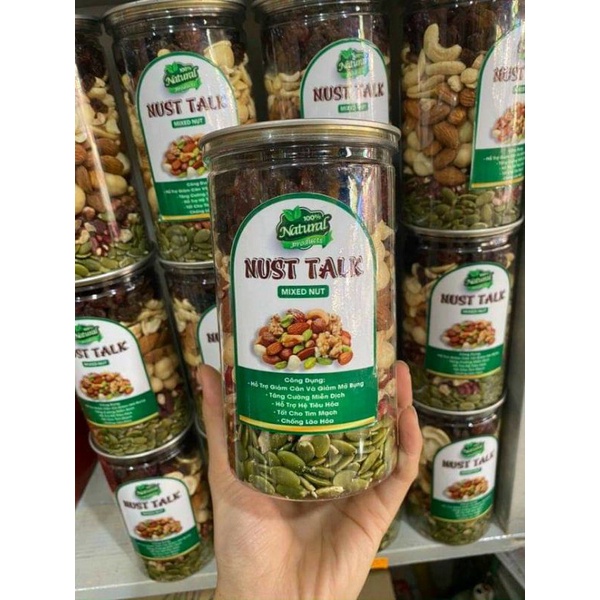 Hạt mix siêu ngon mix 6 loại hạt dinh dưỡng