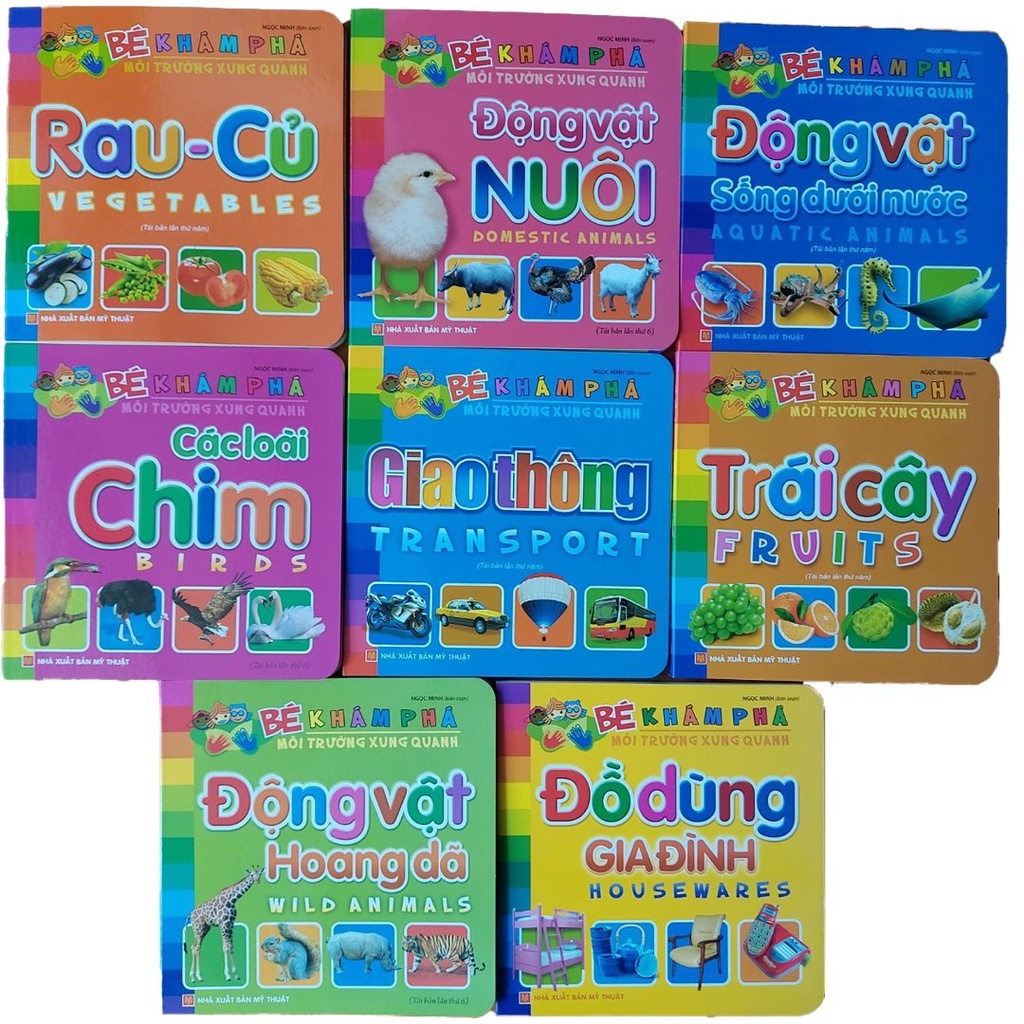 Sách - Bé Khám Phá Môi Trường Xung Quanh
