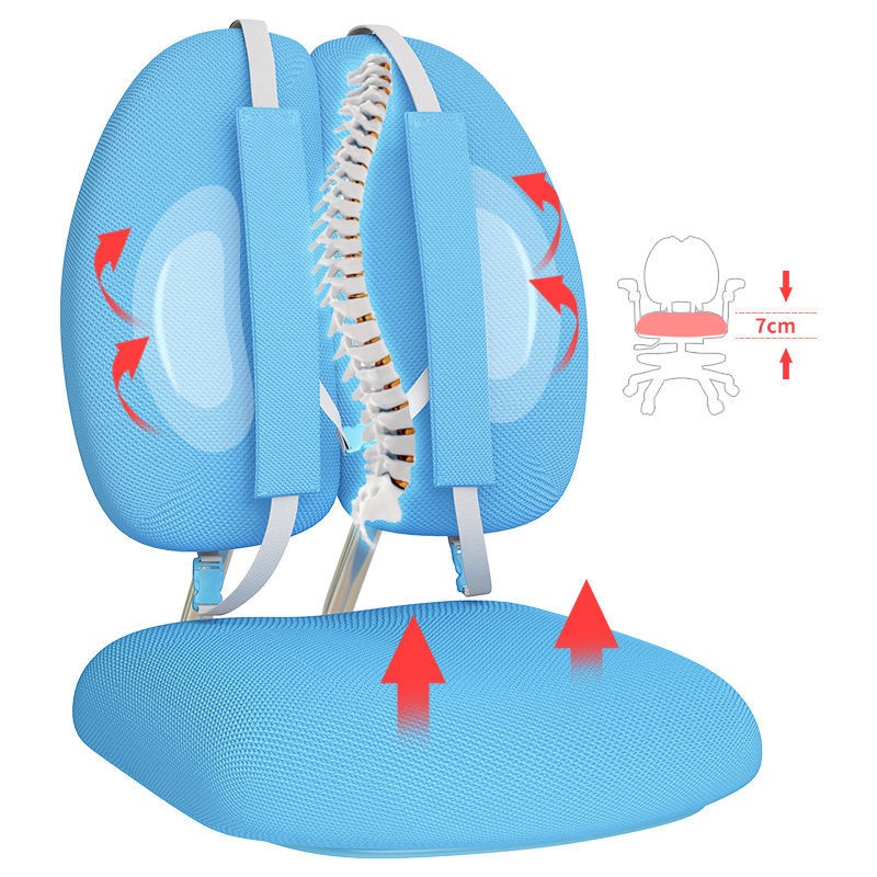 Ghế học sinh xoay cao cấp chống gù, chống cận, ghế ngồi học tựa lưng đúng tư thế tăng chỉnh chiều cao bằng ben hơi