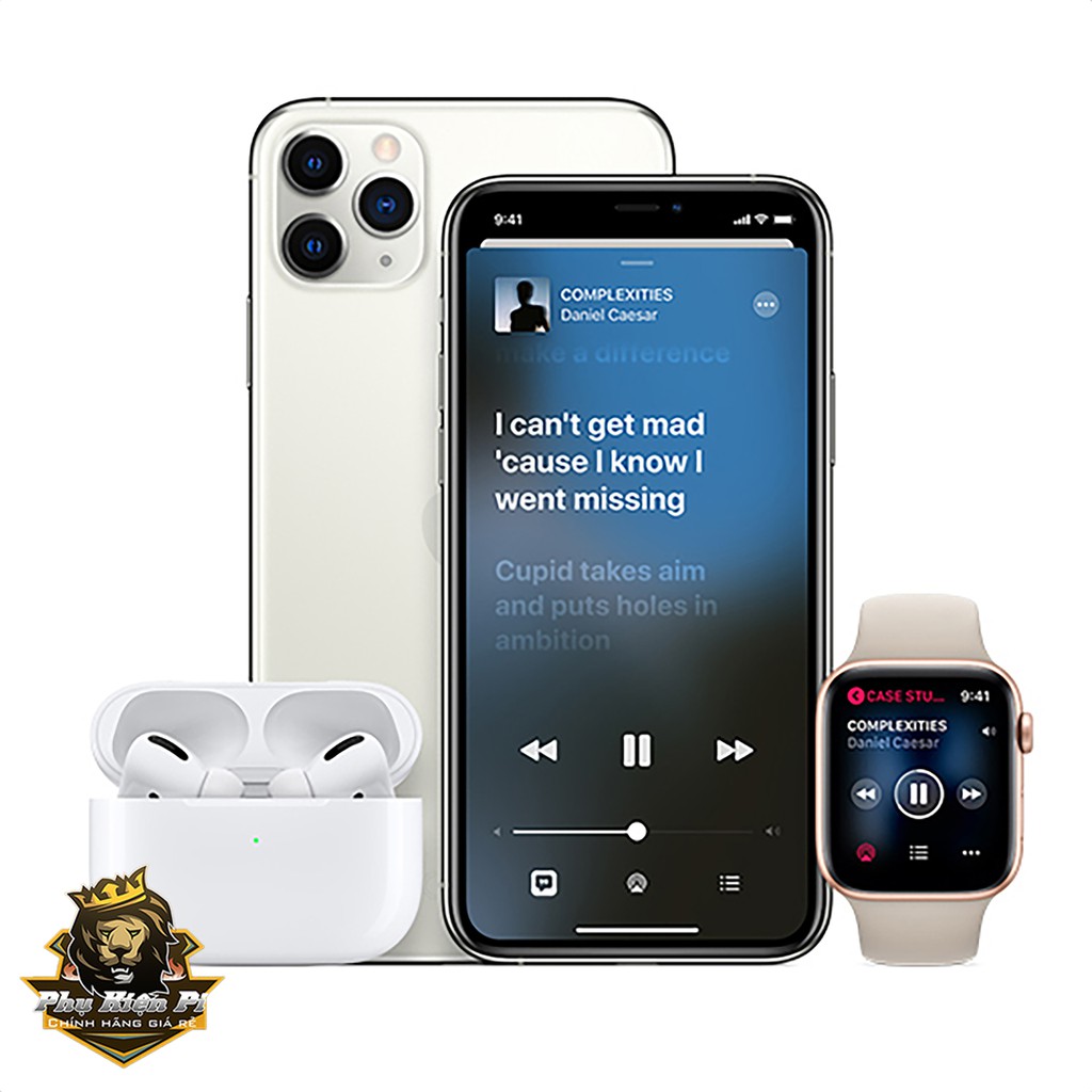 [Mã ELMS5 giảm 7% đơn 300K] Tai nghe Bluetooth Airpods Pro Hồng ngoại, Chieck IMEI, đổi tên , sạc không dây | BigBuy360 - bigbuy360.vn