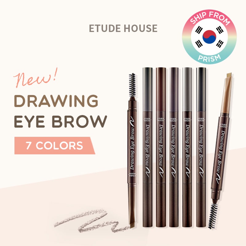 [Hàng mới về] Bút kẻ lông mày Etude House hai đầu 7 màu sắc tùy chọn trang điểm tự nhiên | BigBuy360 - bigbuy360.vn
