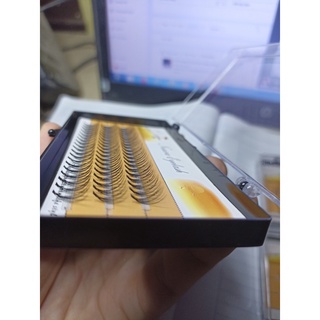 1 khay mi chùm hồng nối mi
