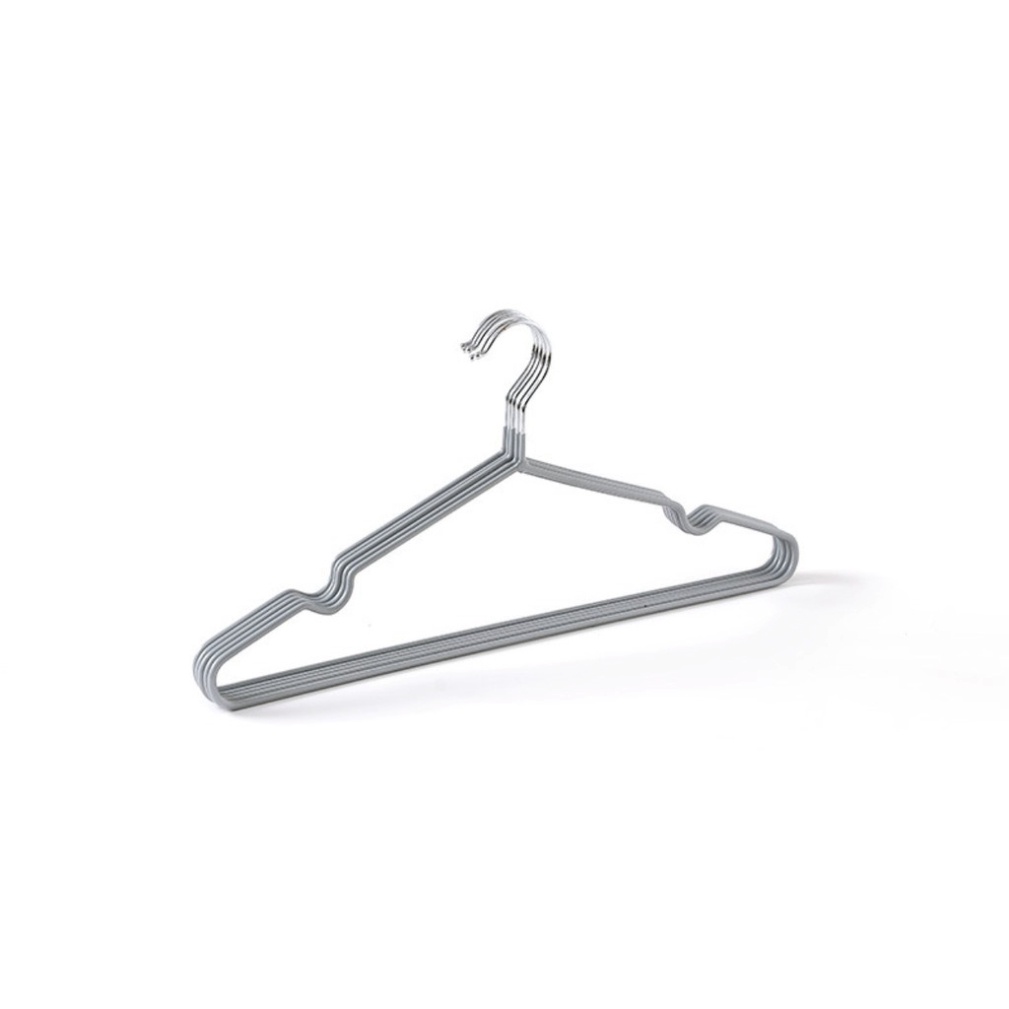 1 combo 10 móc nhôm treo quần áo, mắc treo quần áo