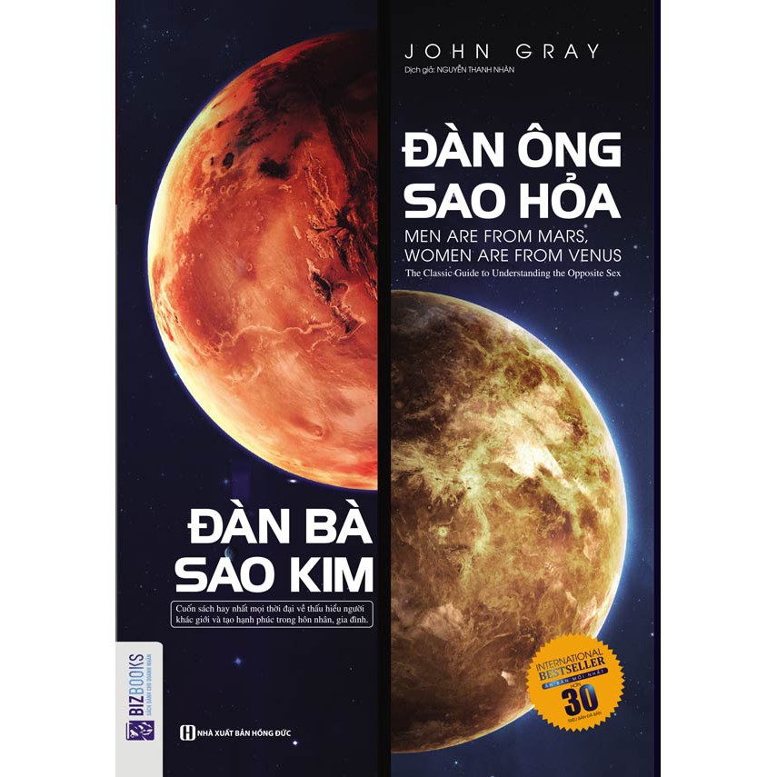 Sách - Đàn Ông Sao Hỏa - Đàn Bà Sao Kim