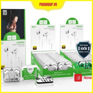 Tai nghe Có Dây Hoco M77 Jack 3.5mm Âm Thanh Siêu Chất poogroup