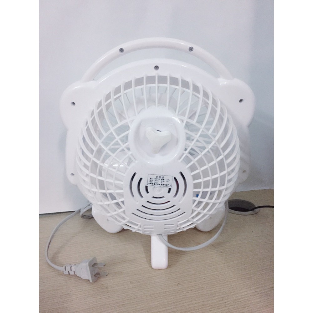 Quạt Mini Để Bàn Cartoon Fan Minion Vàng Siêu Dễ Thương