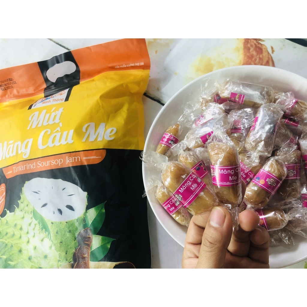 500g Mứt mãng cầu me chua ngọt