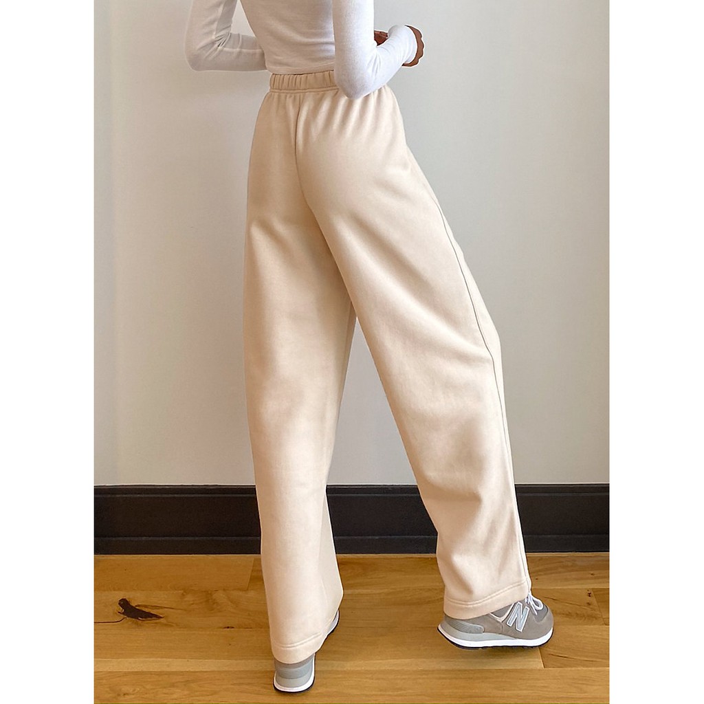 ⚡RESTOCK 2023⚡Quần nỉ ống rộng Wilfred Free lưng cao Fleece Sweatpant 79142