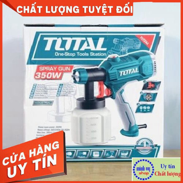 450W Máy phun sơn dùng điện TOTAL TT3506 nguyên zin nhé các bác