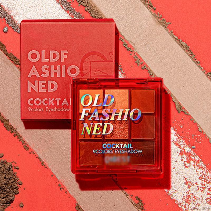 (Hàng Mới Về) Bảng Phấn Mắt Qibest 9 Màu Tông Nhũ Và Lì Trang Điểm Lâu Trôi | BigBuy360 - bigbuy360.vn