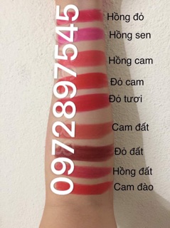 SON TƯƠI HANDMADE SIÊU LÌ VÀ MỀM MỊN MÔI