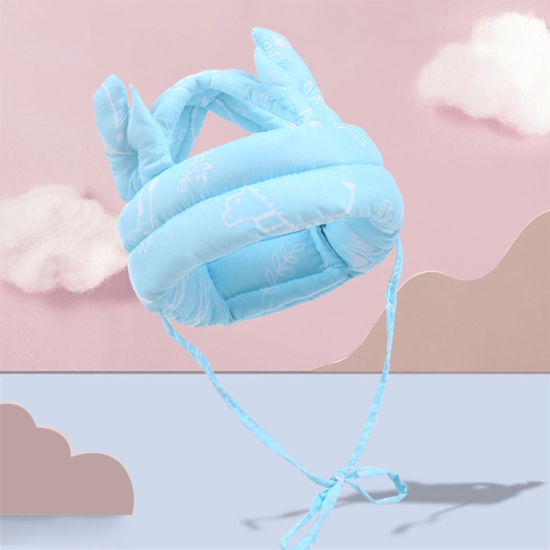 Mũ bảo hiểm vải cotton bảo vệ đầu chống va đập an toàn cho trẻ em