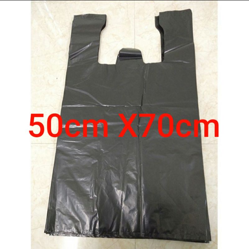 Túi nilong đen túi xốp đen dày 1 cái túi xốp nilong loại to túi vận chuyển hàng đồ đạc vật dụng