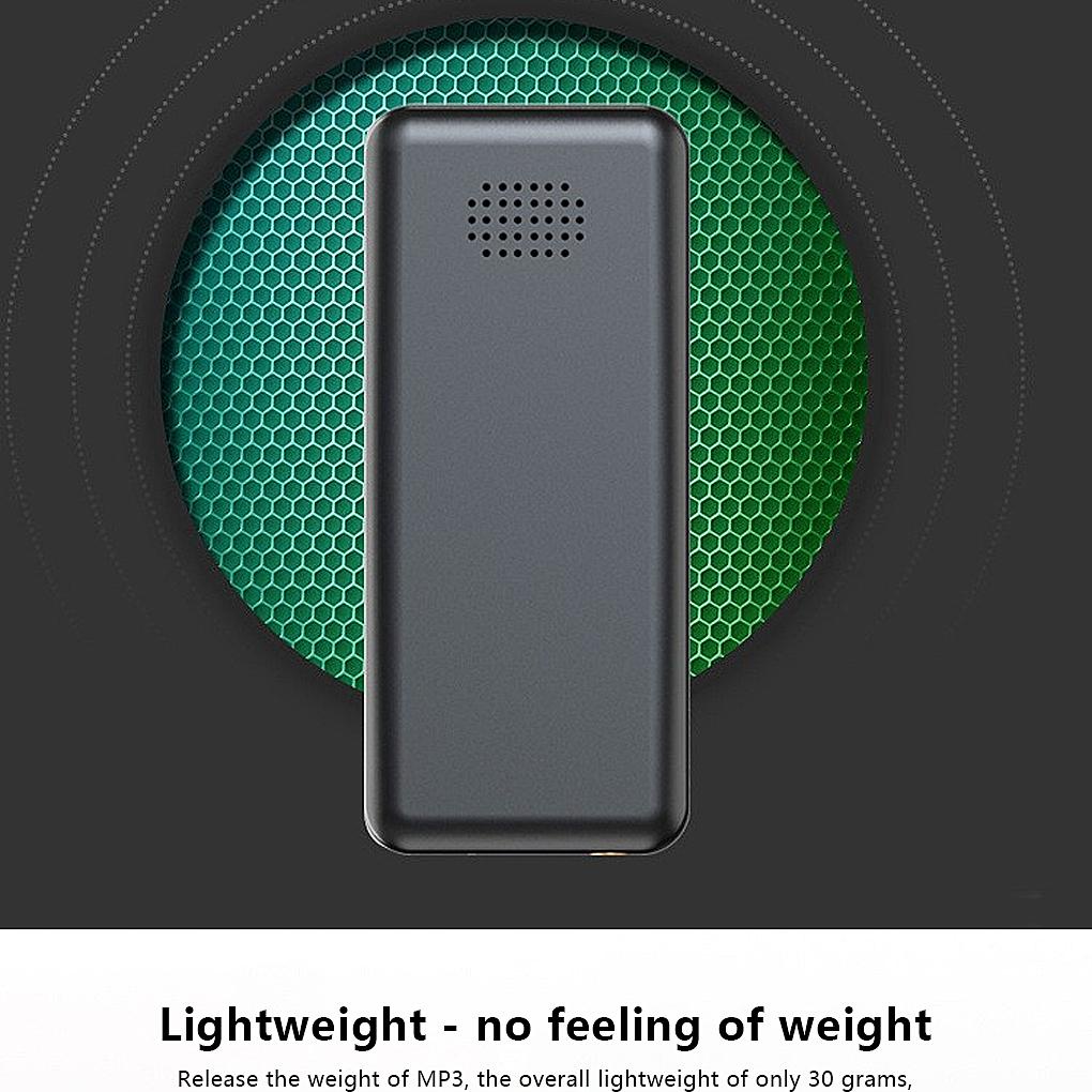 Máy Nghe Nhạc MP3 V4 0 Kết Nối Bluetooth HiFi Kỹ Thuật Số Chuyên Dụng Cho Cuộc Họp / Đi Bộ