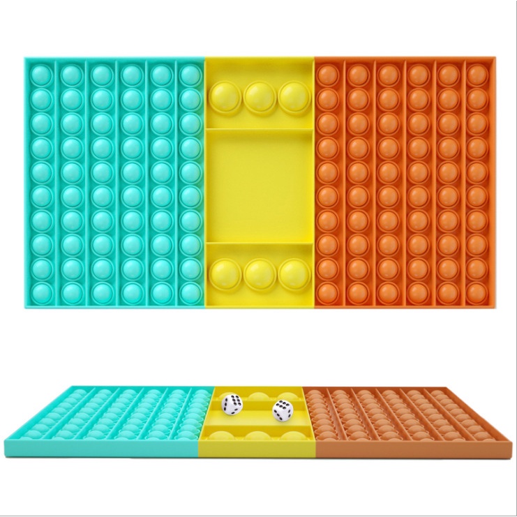 Đồ Chơi Pop It 30cm bong bóng giải tỏa căng thẳng độc đáo sáng tạo Push Pop Fidget Toy Bubble Rainbow Đồ Chơi