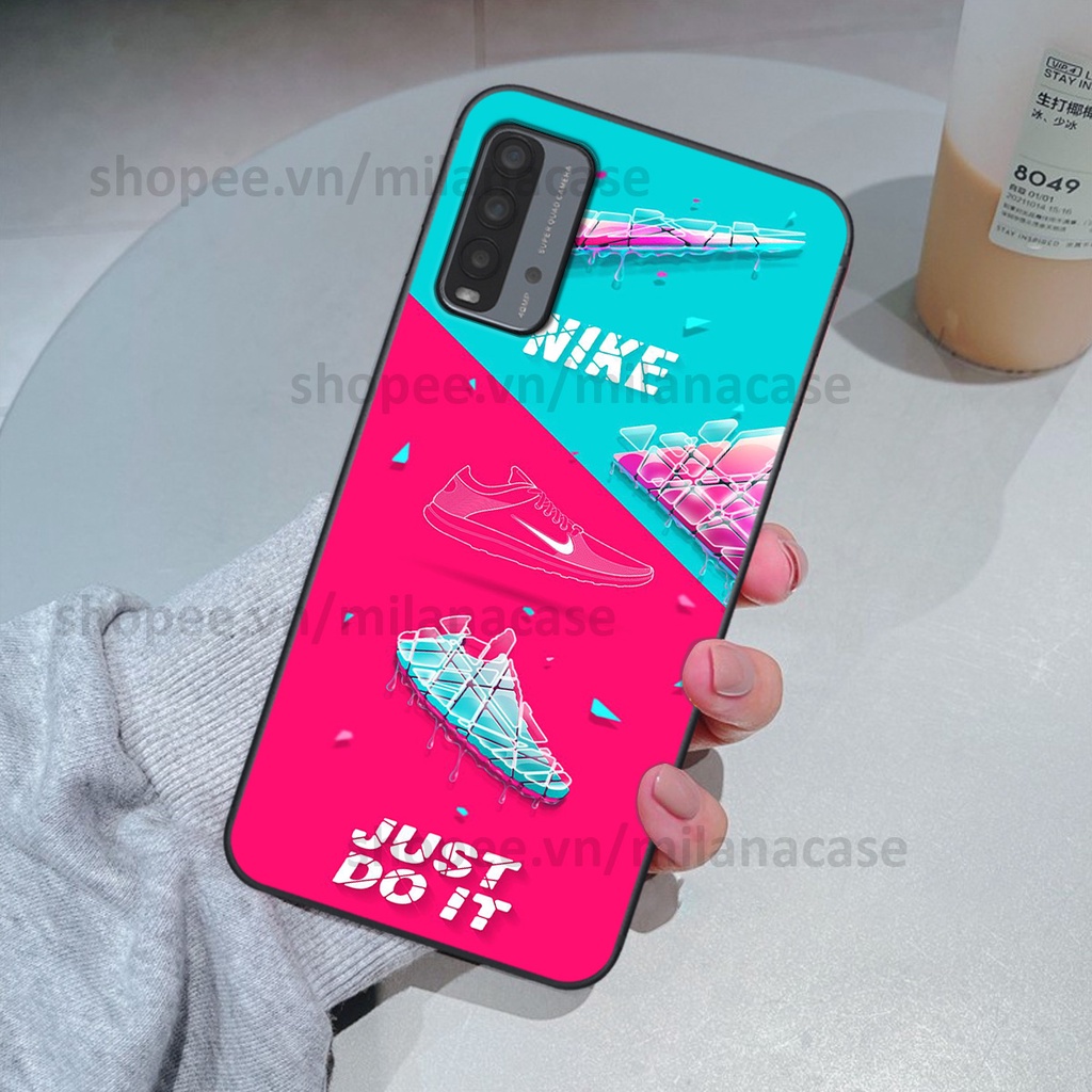 Ốp Xiaomi Redmi 9T in hình các thương hiệu nổi tiếng sang chảnh, đẳng cấp, cá tính