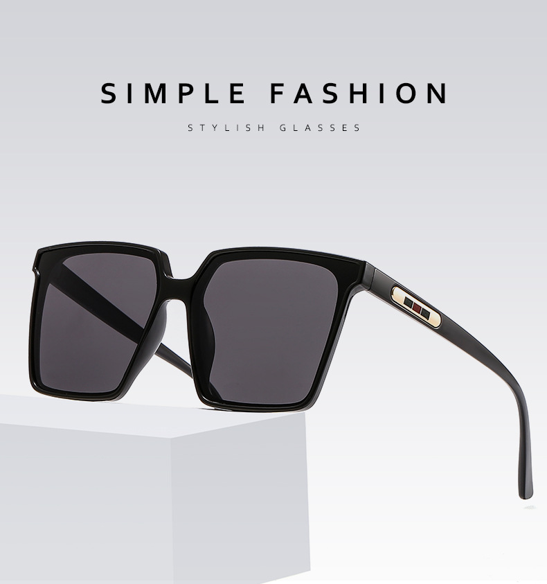 Kính mát gọng lớn phong cách Hàn Quốc dành cho nam và nữ