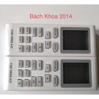 Điều khiển remote điều hòa GREE [CHỌN ĐÚNG MẪU]