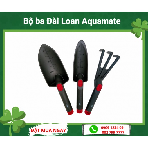 Bộ 3 dụng cụ làm vườn Đài Loan (Vườn Sài Gòn - Vuon Sai Gon)