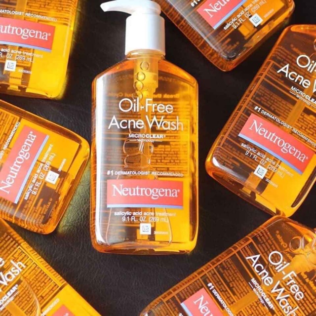 Sữa rưa mặt Neutrogena Oil Free acne Wash