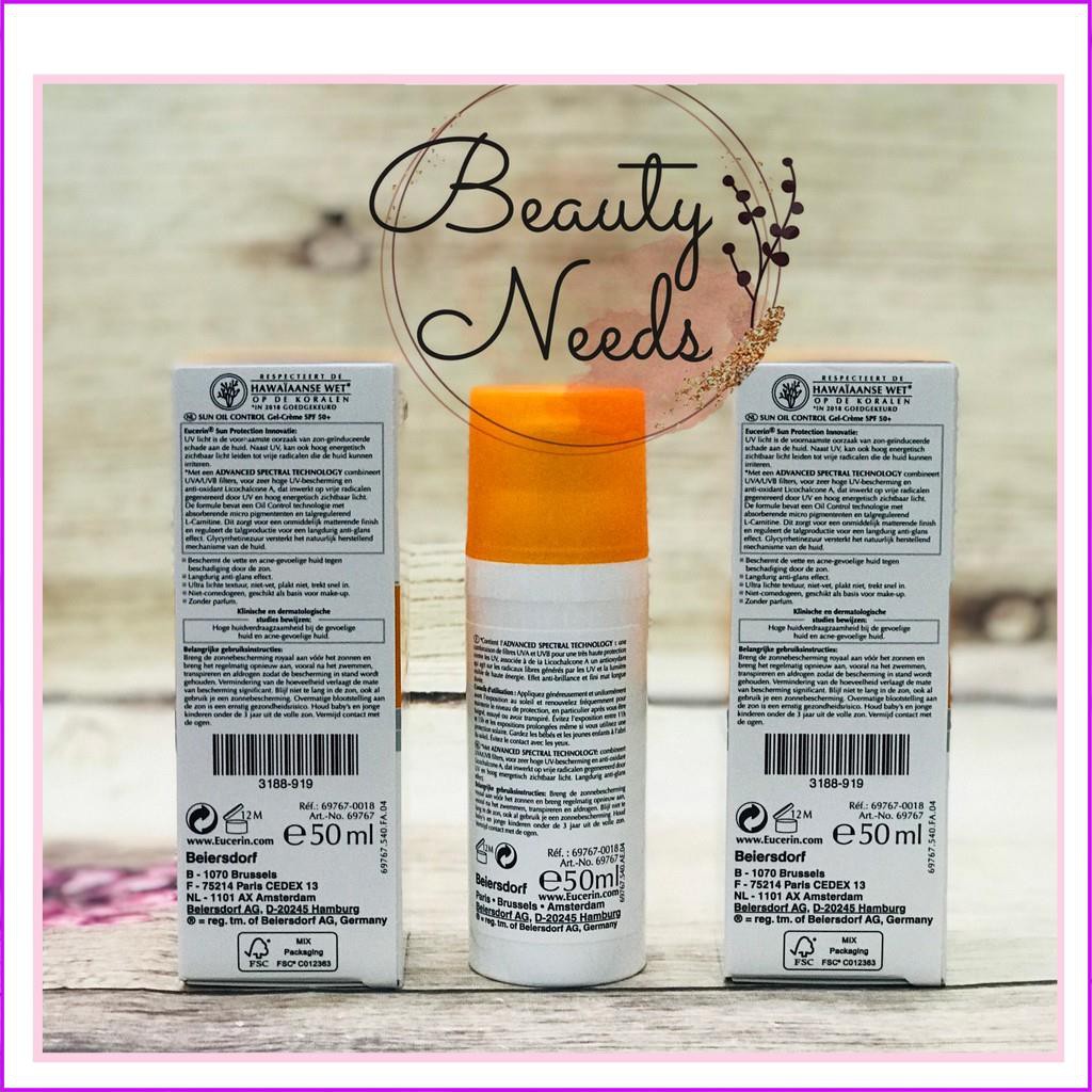 Kem chống nắng EUCERIN cho da dầu mụn và che khuyết điểm HÀNG PHÁP