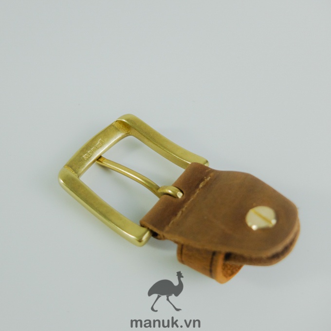 Mặt thắt lưng nam BM5 | Đầu khoá thắt lưng đồng đúc cho thắt lưng da bò bảng dây 3.3 cm - 3.4 cm