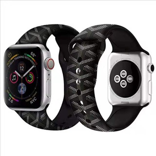Dây đeo silicon 42mm 38mm cho đồng hồ thông minh Apple Watch iWatch Series 3 / 2 / 1