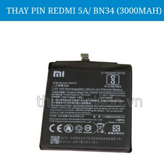 Pin xiaomi redmi 5A BN34 xịn bảo hành 6 tháng