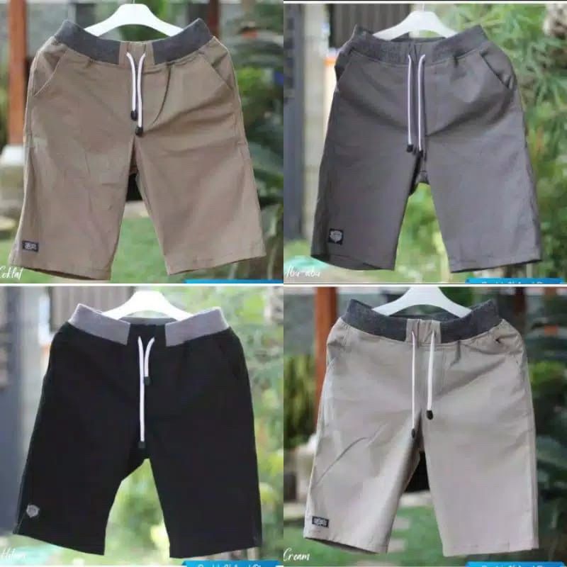 Quần Short Nam Lưng Thun Rút Dây Size 27-38